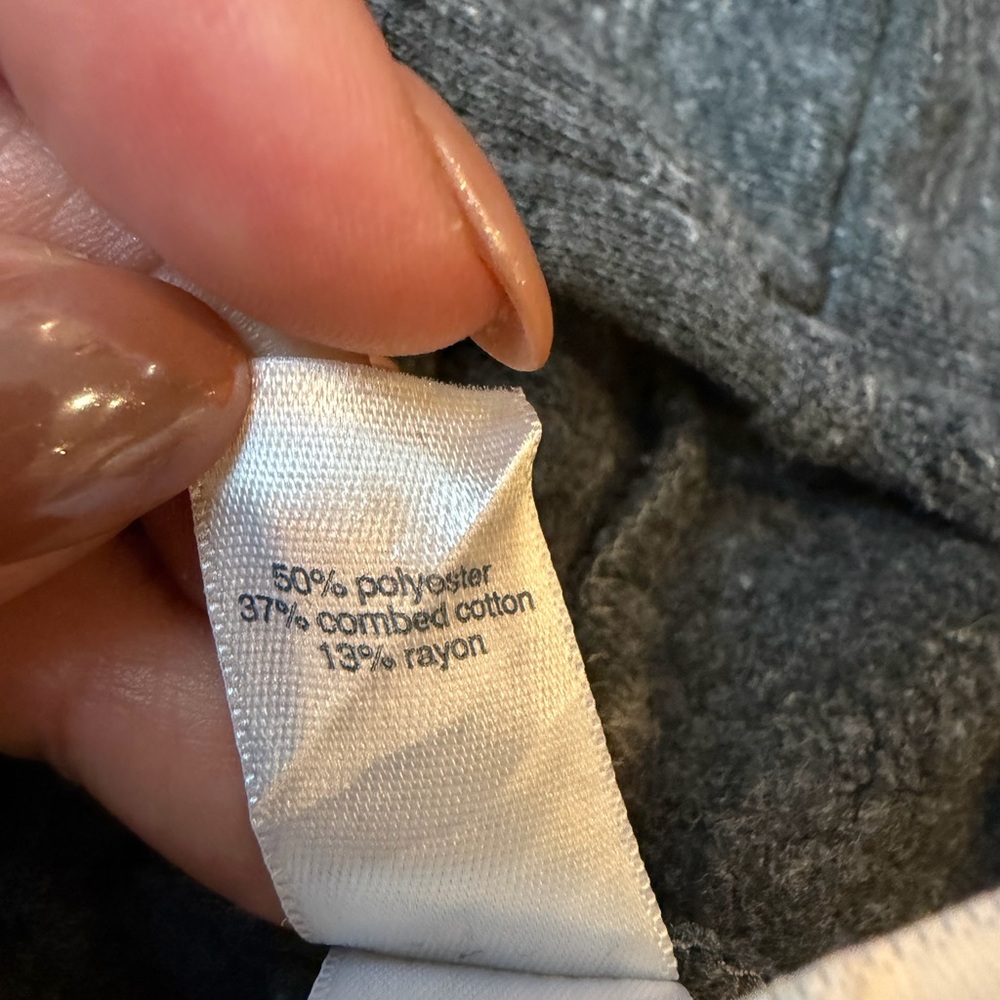 Designer From Denny’s!  Charcoal Gray Kids Hoodie with Fun Patches - Picture 9 of 10